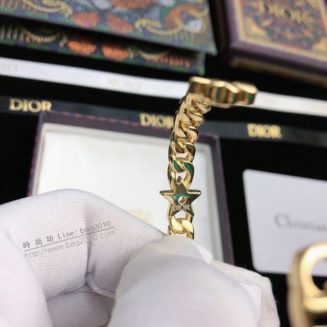 Dior飾品 迪奧經典熱銷款字母開口手鐲手環  zgd1412